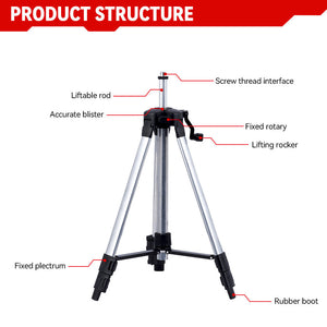 ONEVAN Laser Level Tripod 1.2M/1.5M Adjustable Height