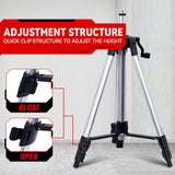 ONEVAN Laser Level Tripod 1.2M/1.5M Adjustable Height